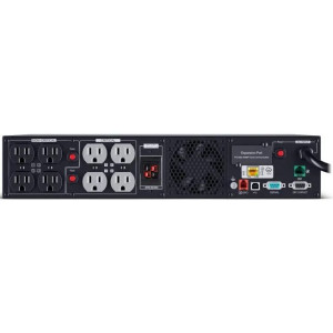 CyberPower PR750RTXL2UC Rack/Tower UPS, UL Rated, Rotatable LCD panel, 8× NEMA 5-15R, Expanded runtime